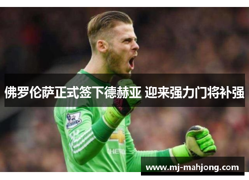 佛罗伦萨正式签下德赫亚 迎来强力门将补强 佛罗伦萨正式签下德赫亚 迎来强力门将补强